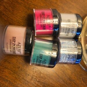 Azure brand new dip powder
